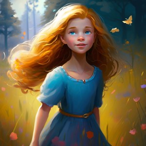 Alexia as depicted in Book 1 and Book 2, showcasing a more realistic artistic style.
